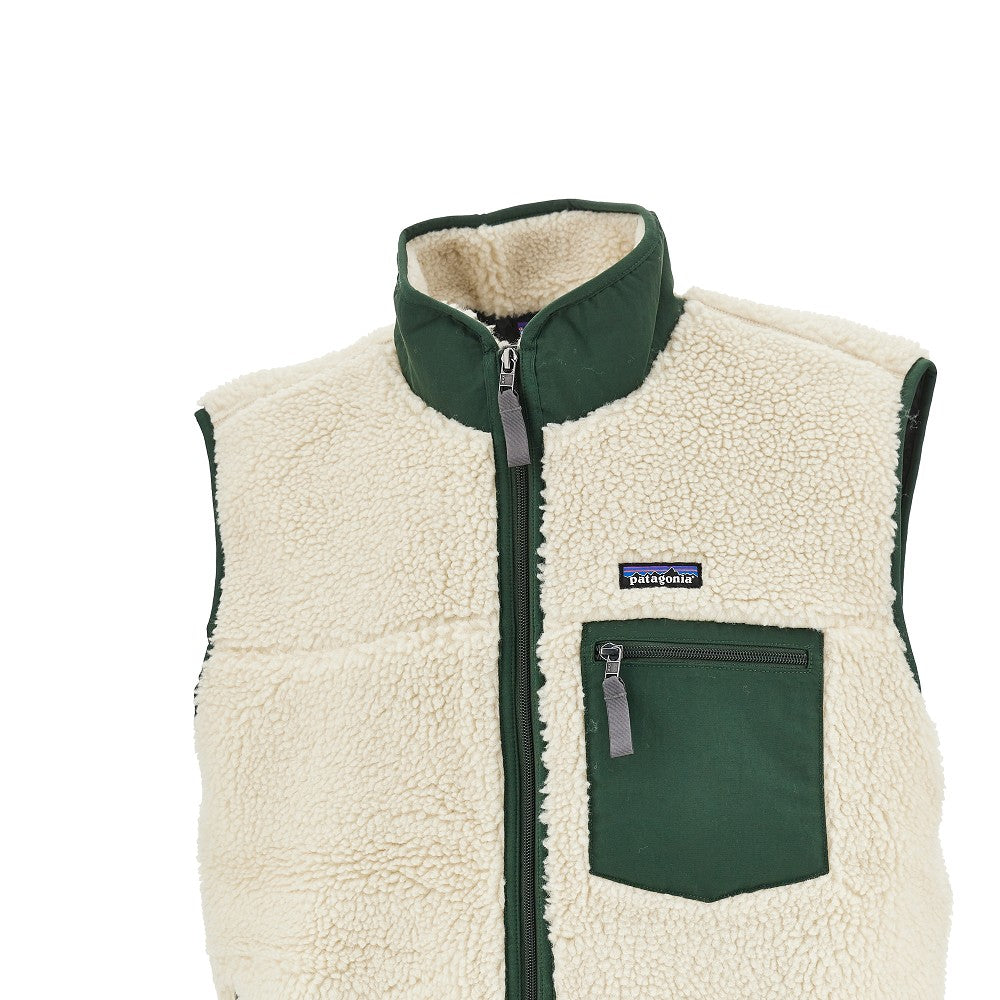 Gilet in pile 'Classic Retro-X'