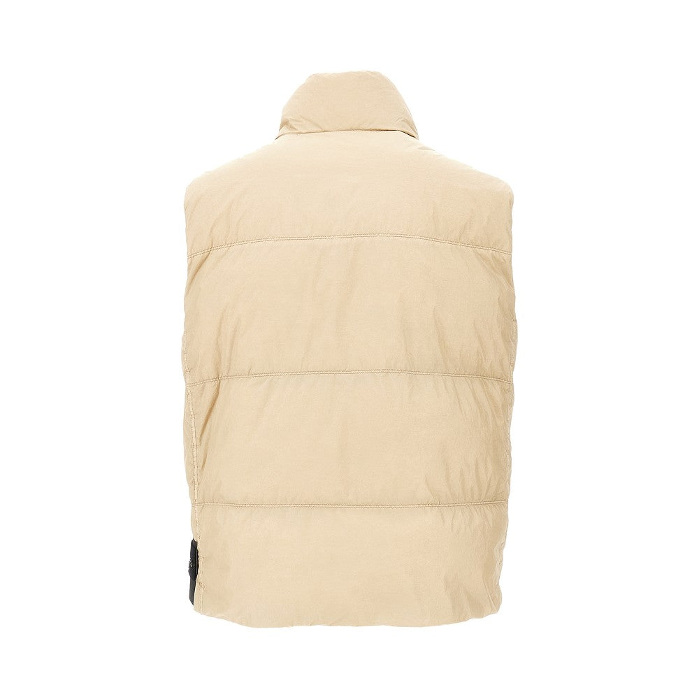 Gilet imbottito in Crinkle Reps Nylon