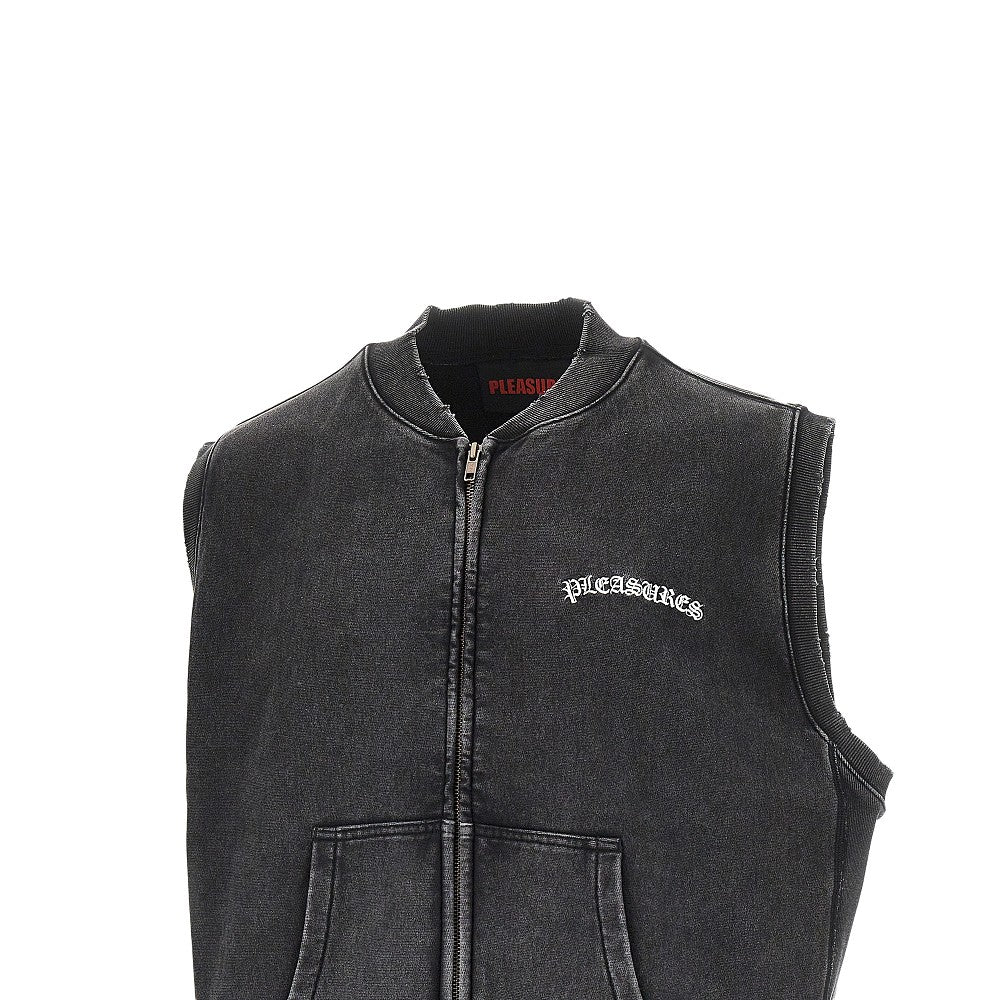 Gilet con zip 'Neural'
