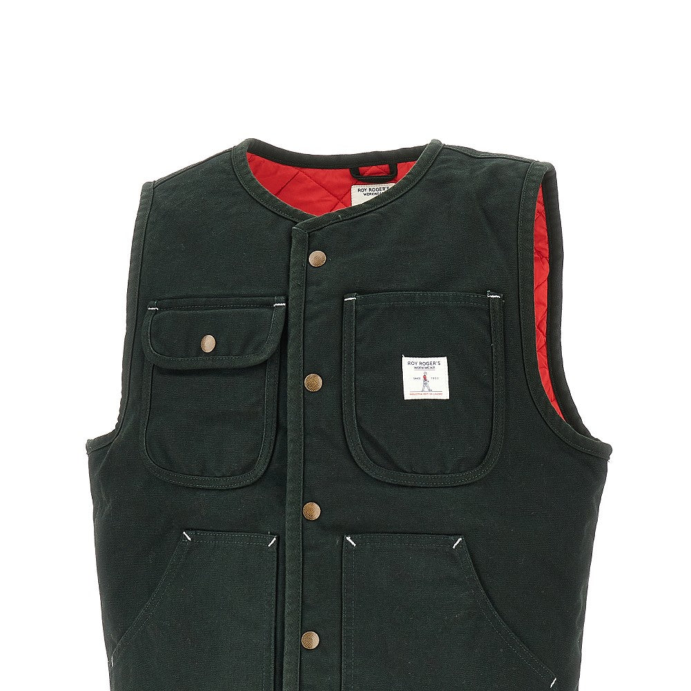 Gilet Workwear in tela