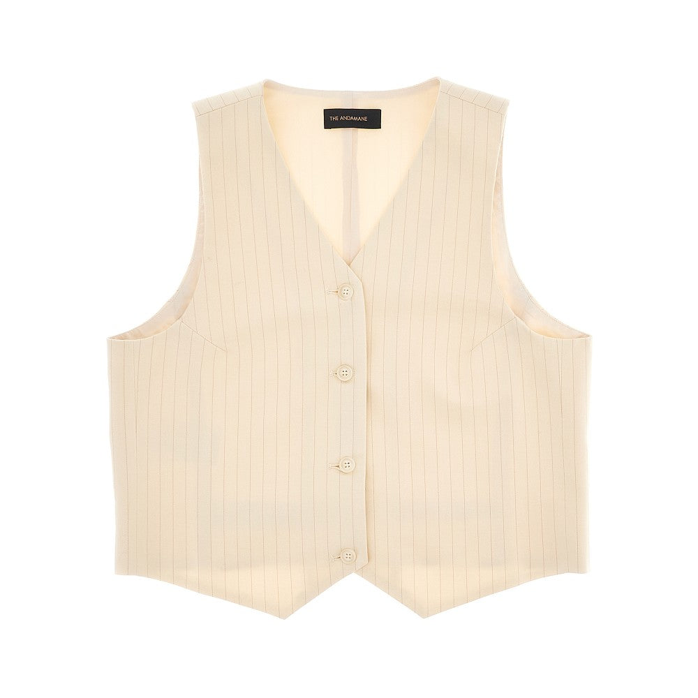 Gilet gessato &#39;Pauline&#39;