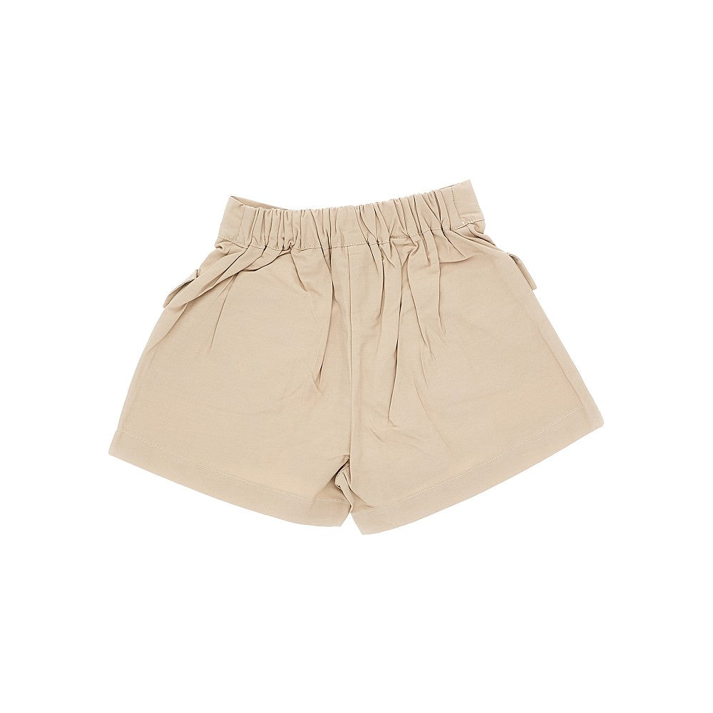 Cotton-blend shorts