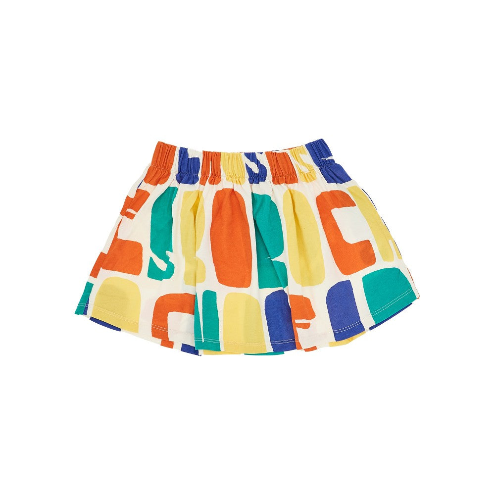 Bobo Choses Color jersey mini skirt