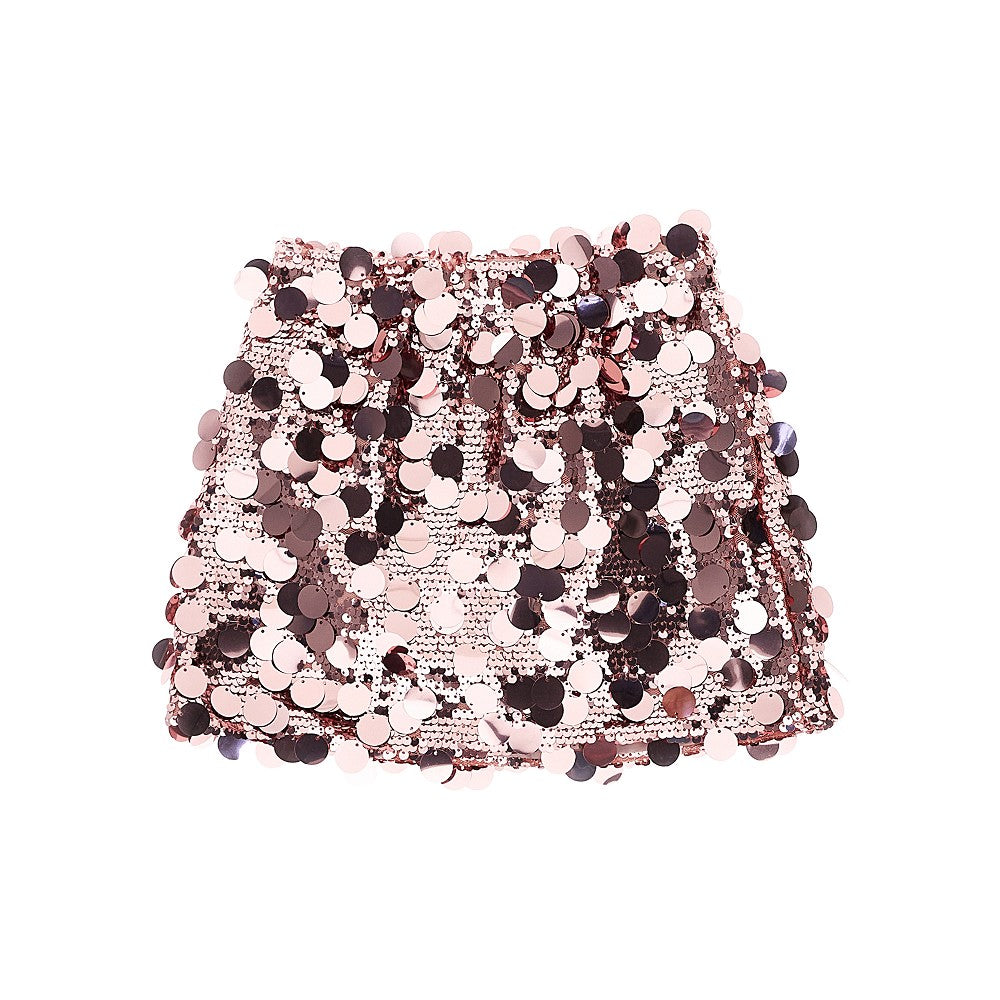 Minigonna in paillettes