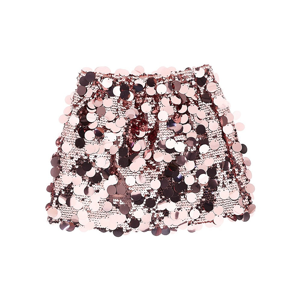 Minigonna in paillettes