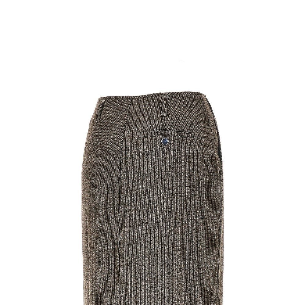 Knitted midi skirt