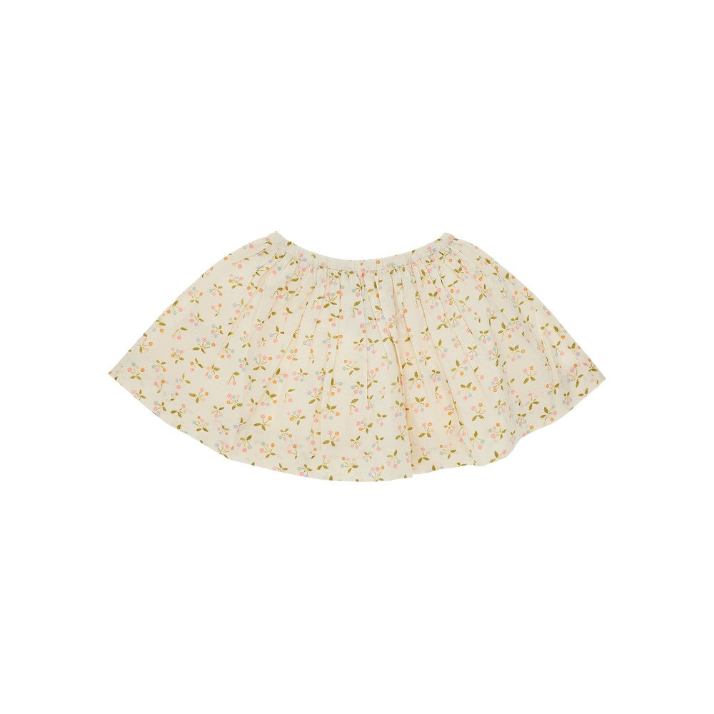 'Suzon' printed voile mini skirt