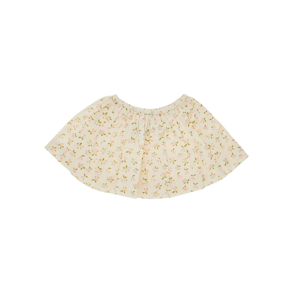 'Suzon' printed voile mini skirt