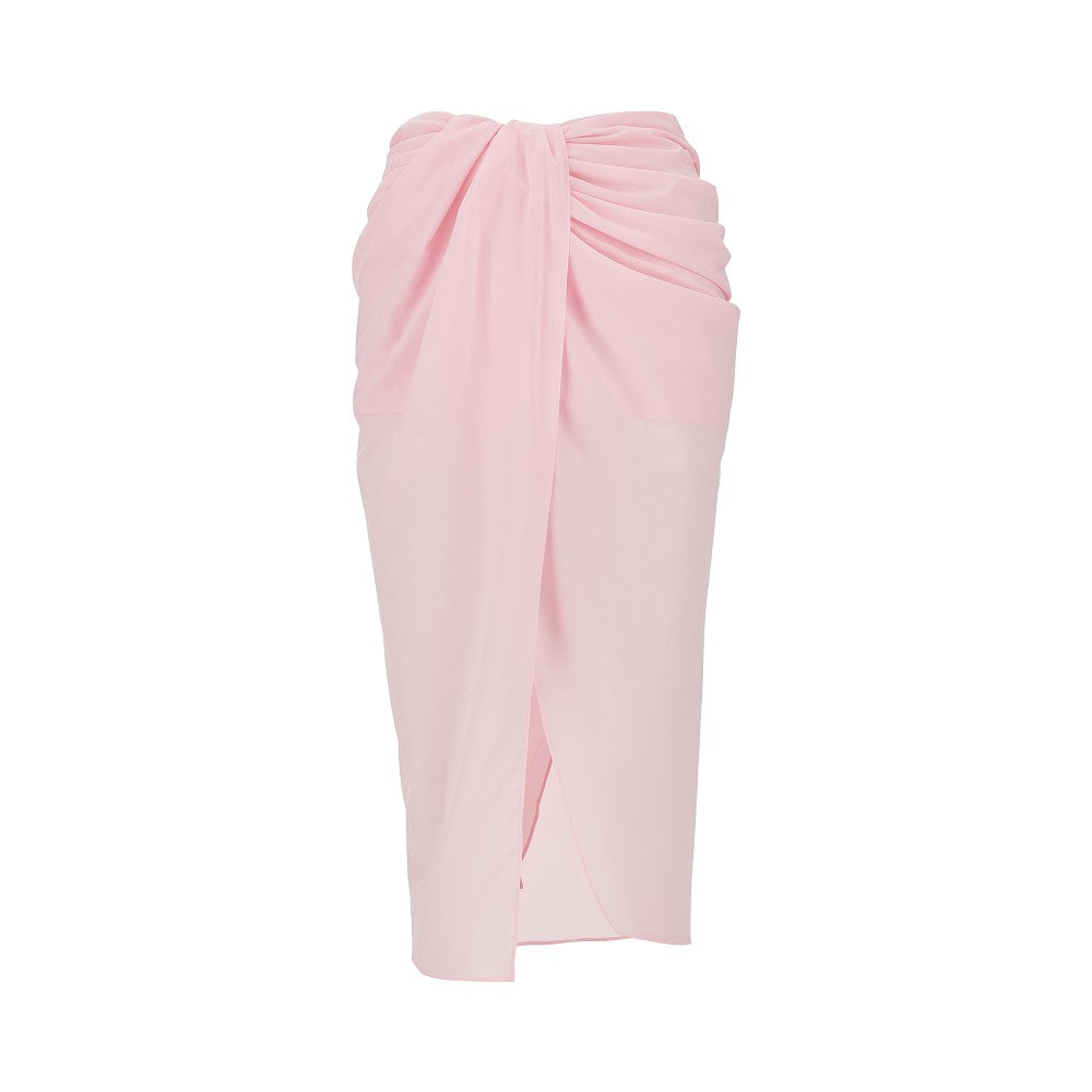 'Paréo' stretch muslin skirt
