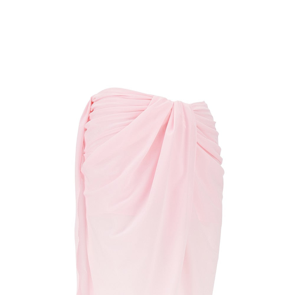 'Paréo' stretch muslin skirt