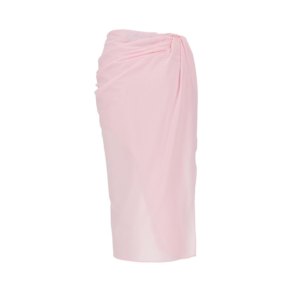 'Paréo' stretch muslin skirt