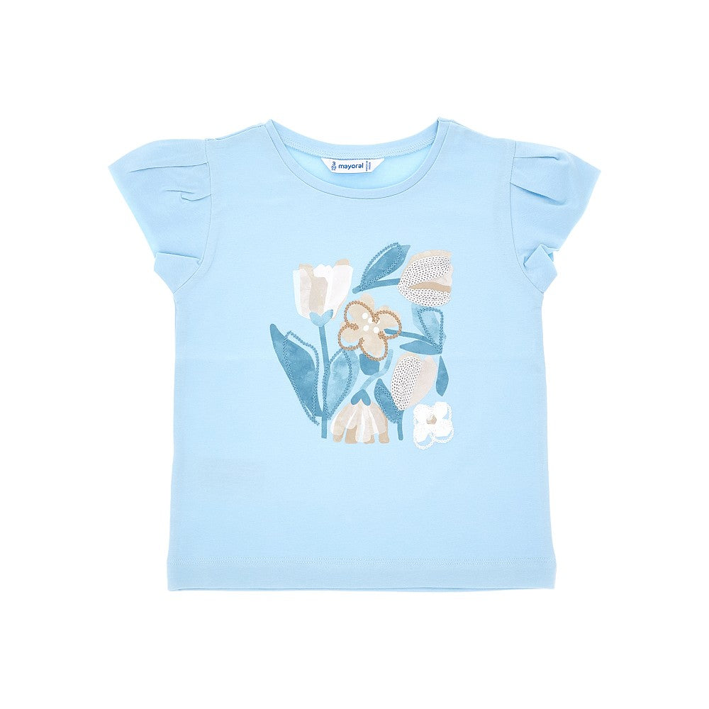 Floral print T-shirt