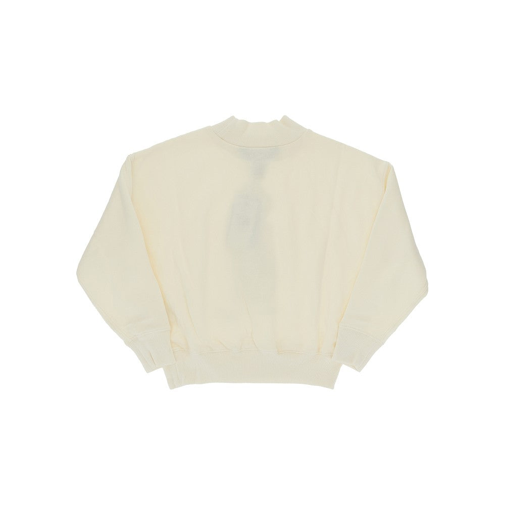 Polo Bear print crewneck sweatshirt