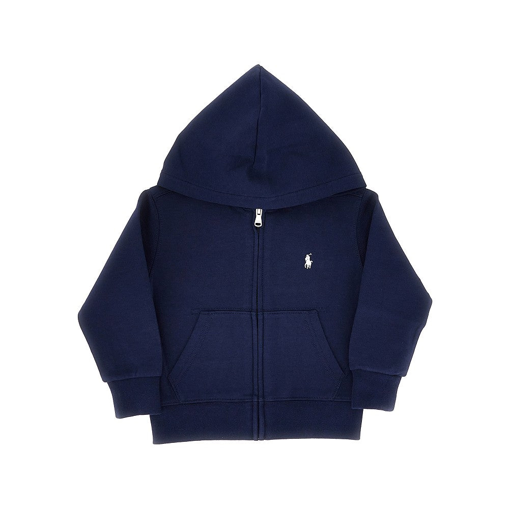 Cotton-blend hoodie