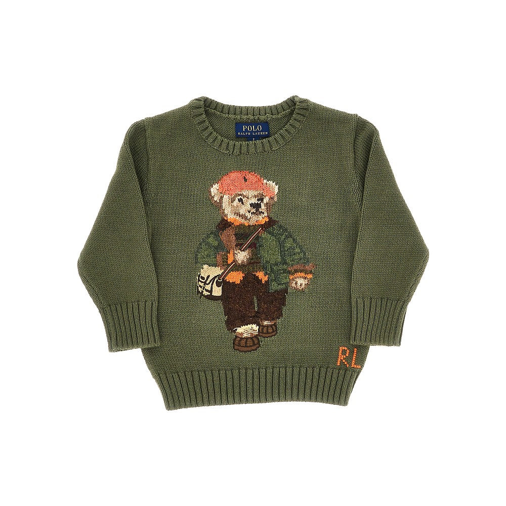 Pullover in maglia con ricamo