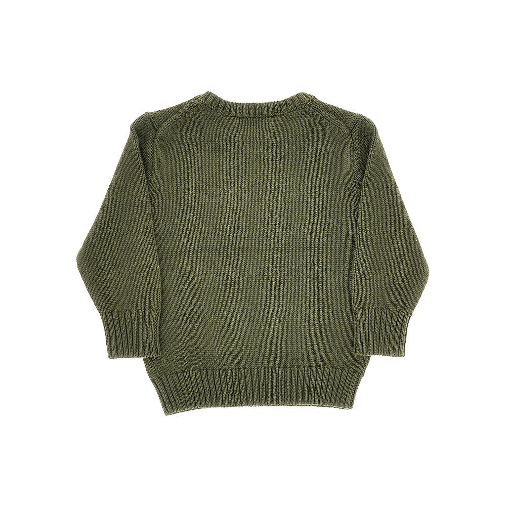 Pullover in maglia con ricamo