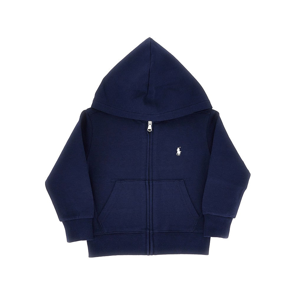 Cotton-blend hoodie