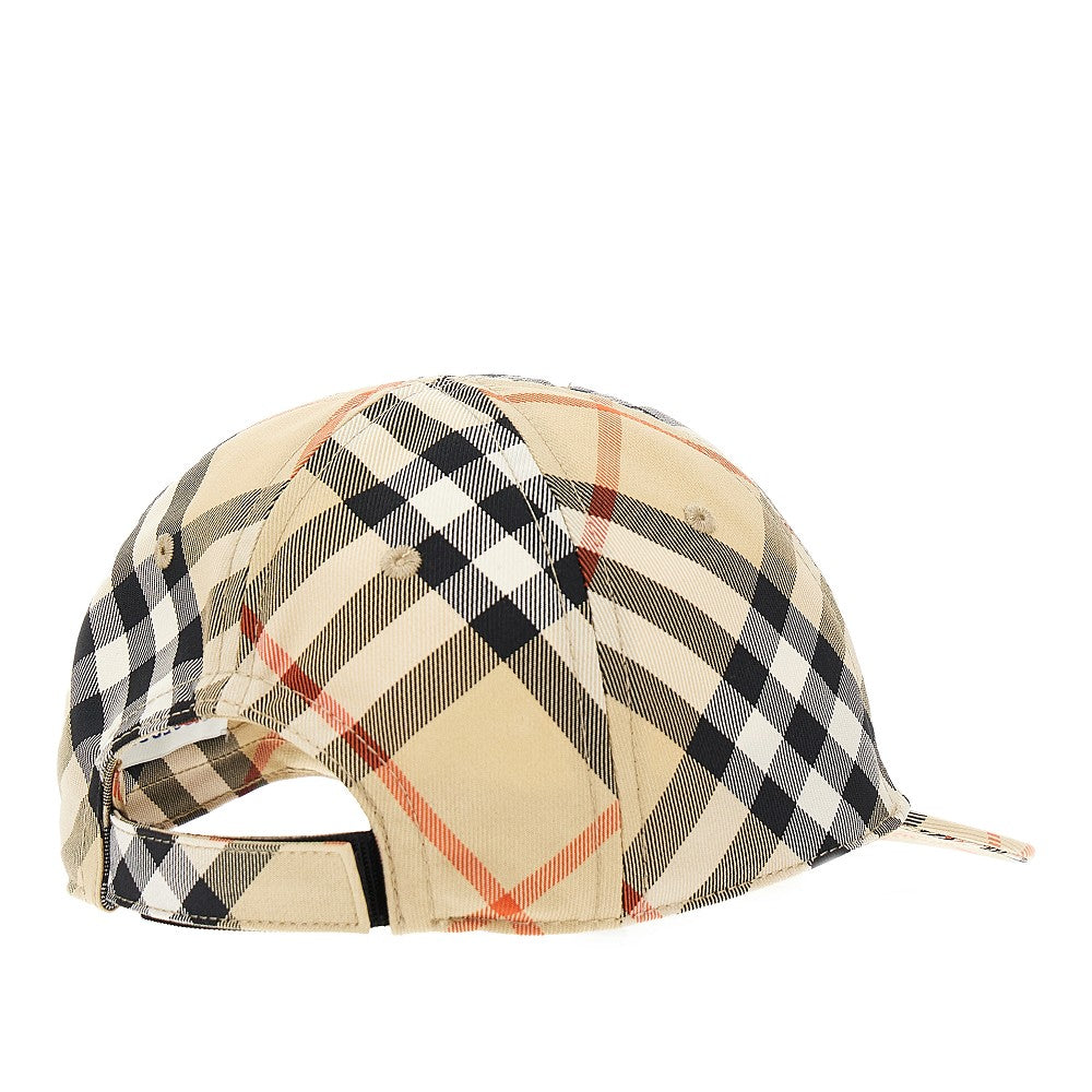 Check baseball hat