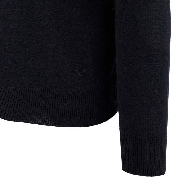 Polo a manica lunga in maglia