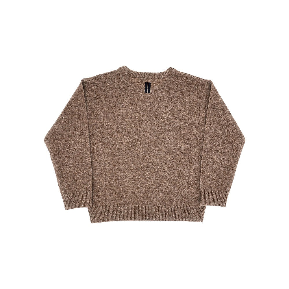 Pullover girocollo in maglia