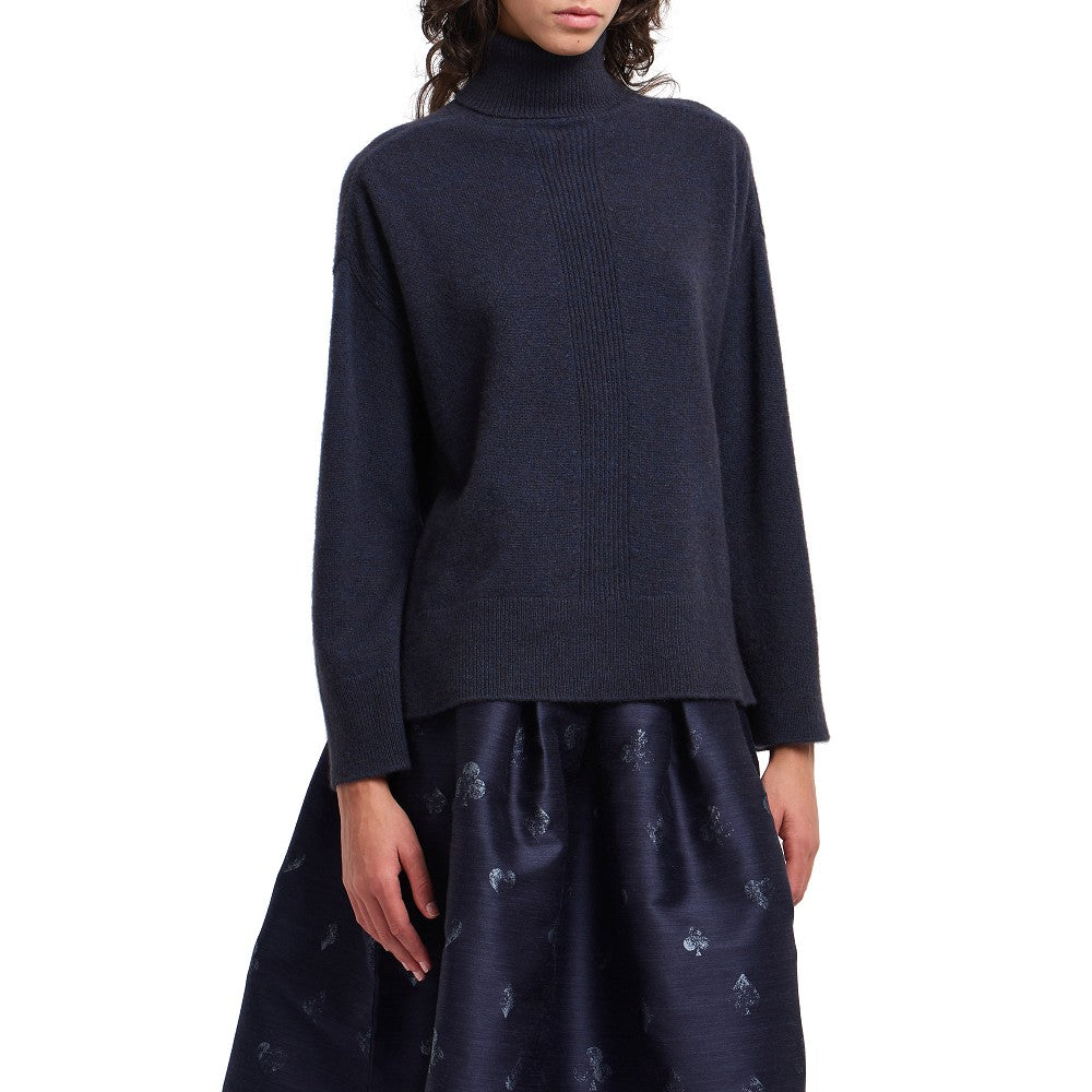 Pullover in misto lana di yak