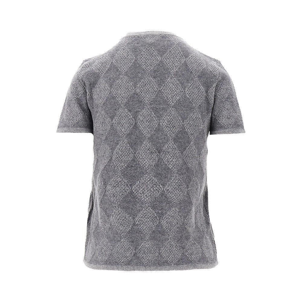 Pullover in misto cachemire a rombi