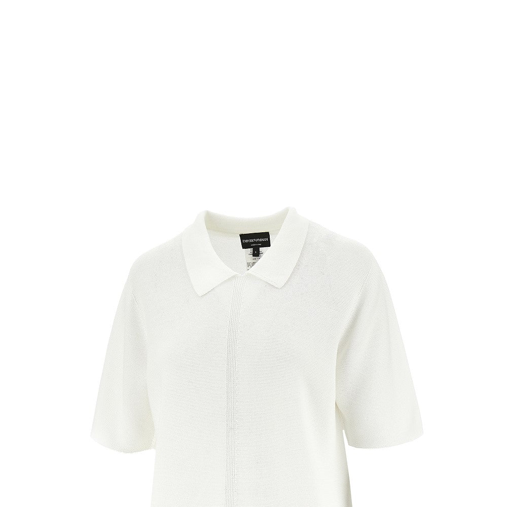 Links knit polo shirt