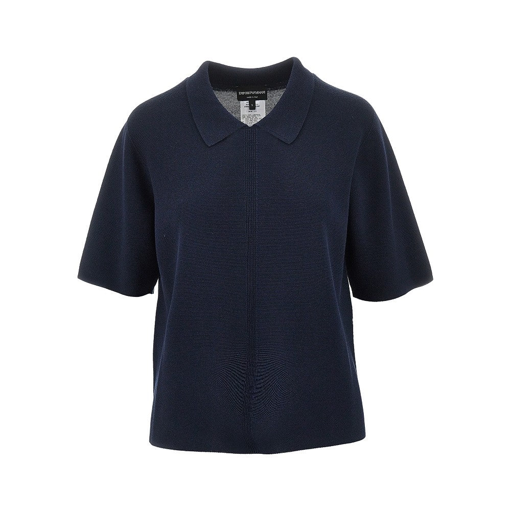 Links knit polo shirt