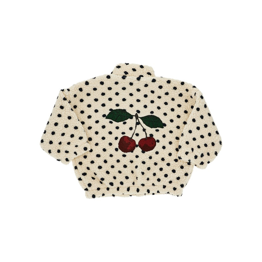 'Jody' embroidered teddy jacket