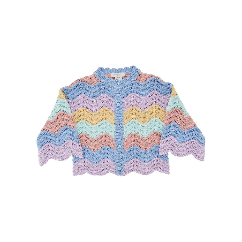 Cardigan in cotone sostenibile