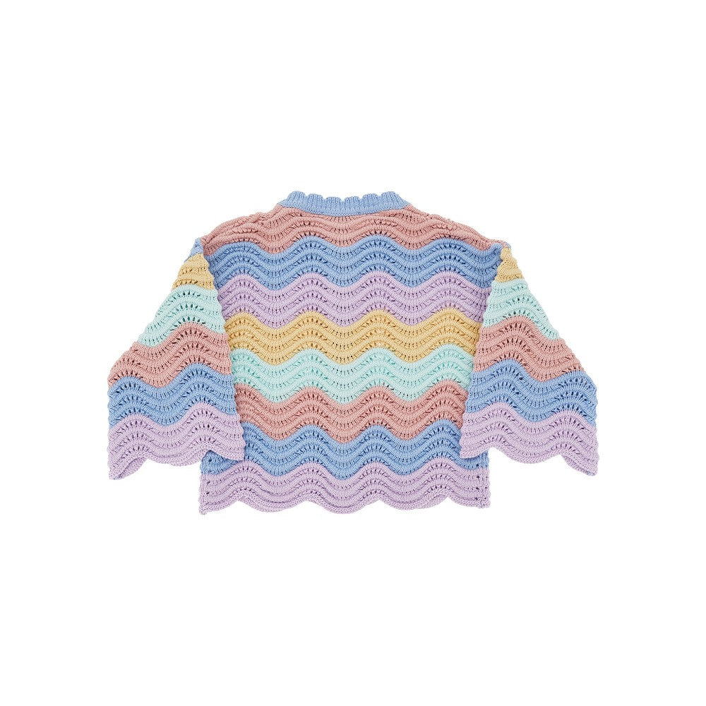 Cardigan in cotone sostenibile