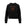 Wool sweater with logo inlay