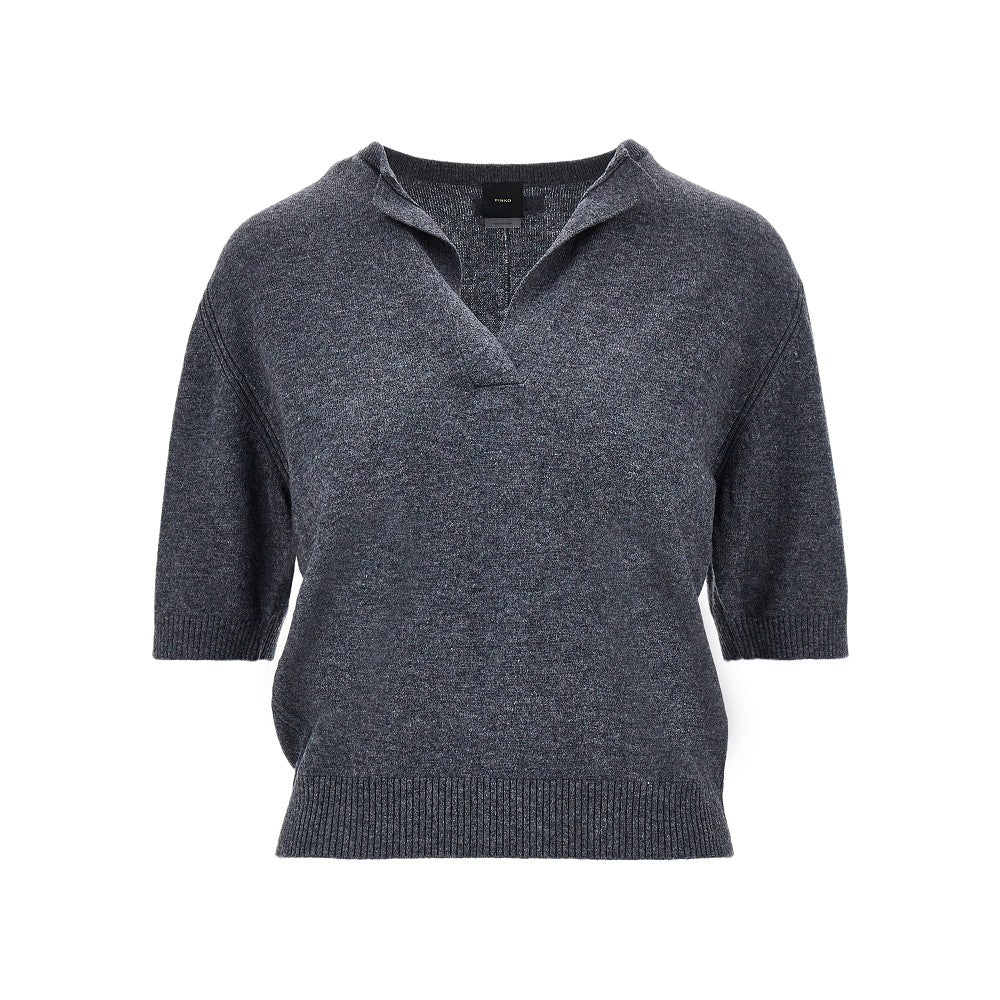 Top in maglia di lana e cachemire