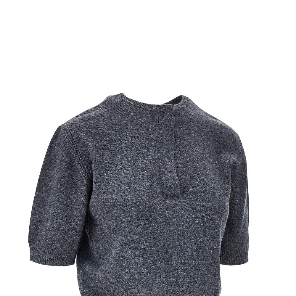 Top in maglia di lana e cachemire