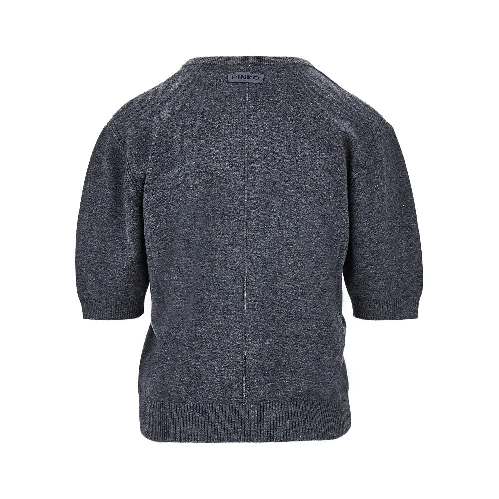 Top in maglia di lana e cachemire