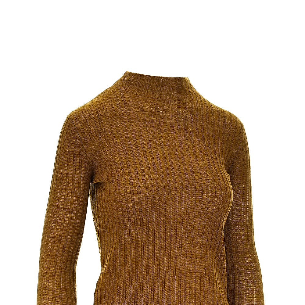 Maglia in lana a coste