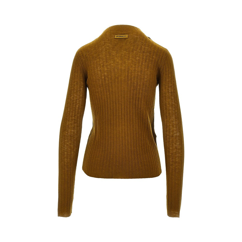 Maglia in lana a coste