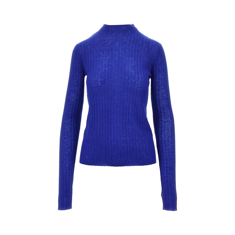 Maglia in lana a coste