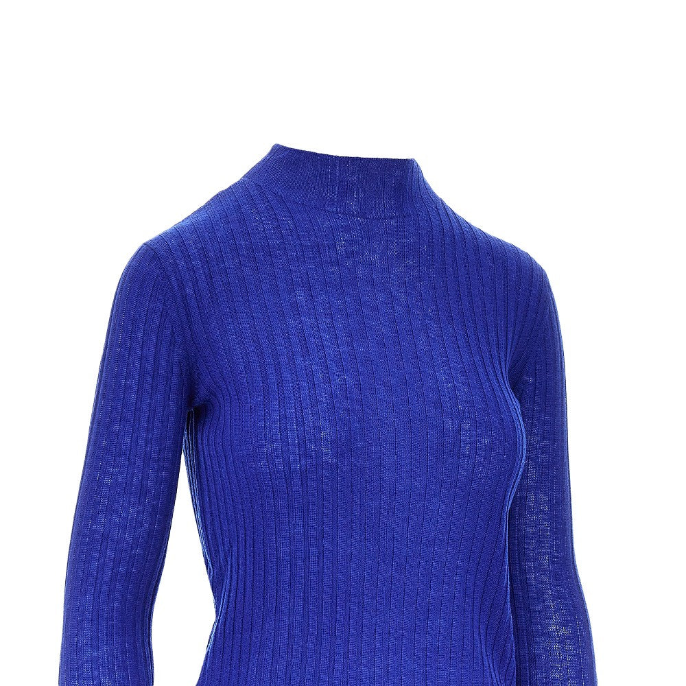Maglia in lana a coste
