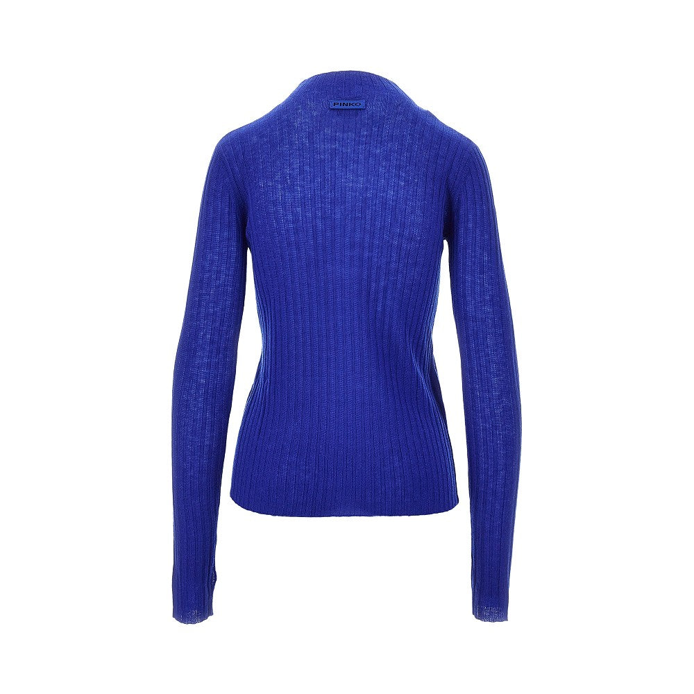 Maglia in lana a coste