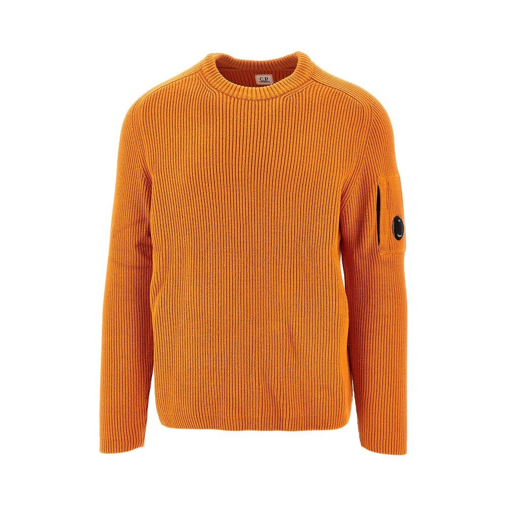 Ribbed cotton-blend sweater