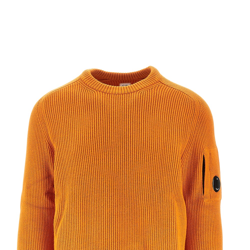 Ribbed cotton-blend sweater
