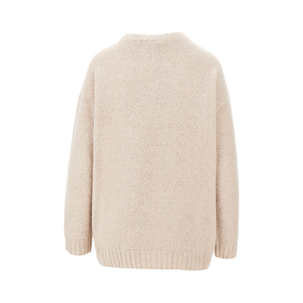Pullover in misto alpaca
