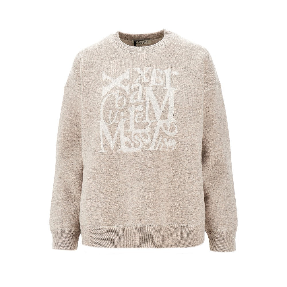 'MaxMarabesque' wool and cashmere sweater