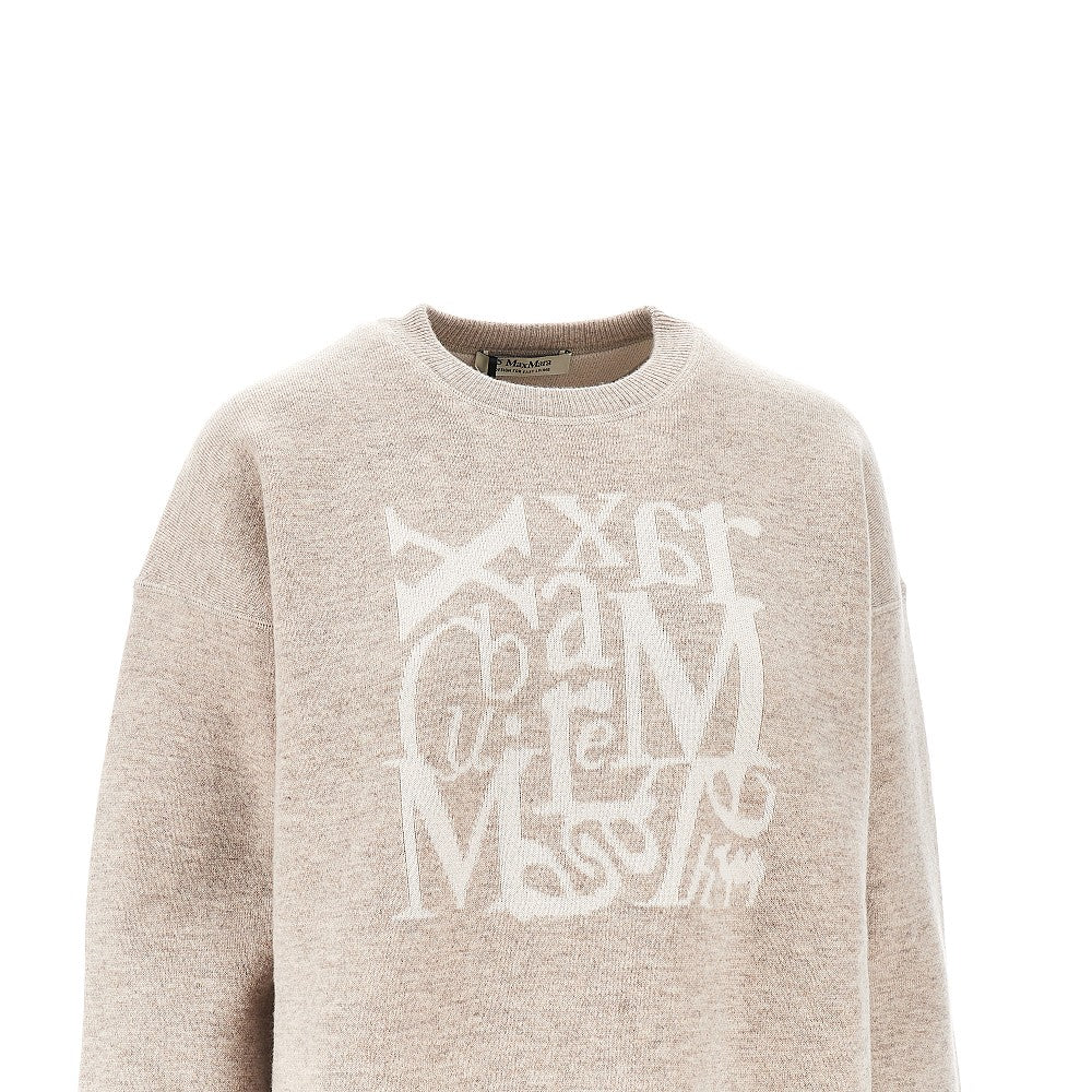 'MaxMarabesque' wool and cashmere sweater