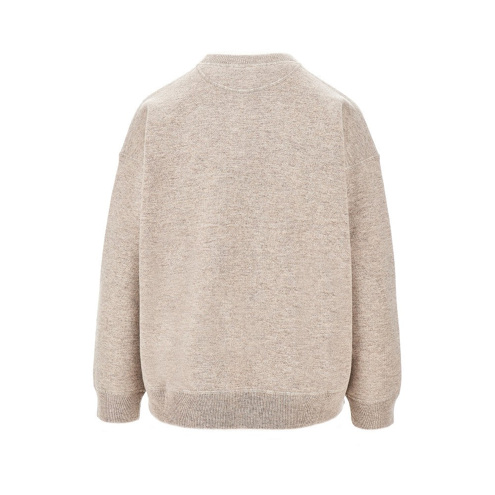 'MaxMarabesque' wool and cashmere sweater