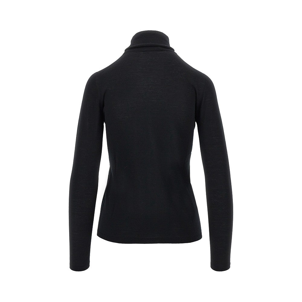 Dolcevita in maglia di lana vergine