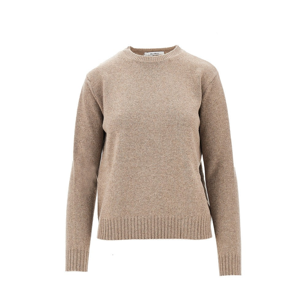Pullover girocollo in cachemire
