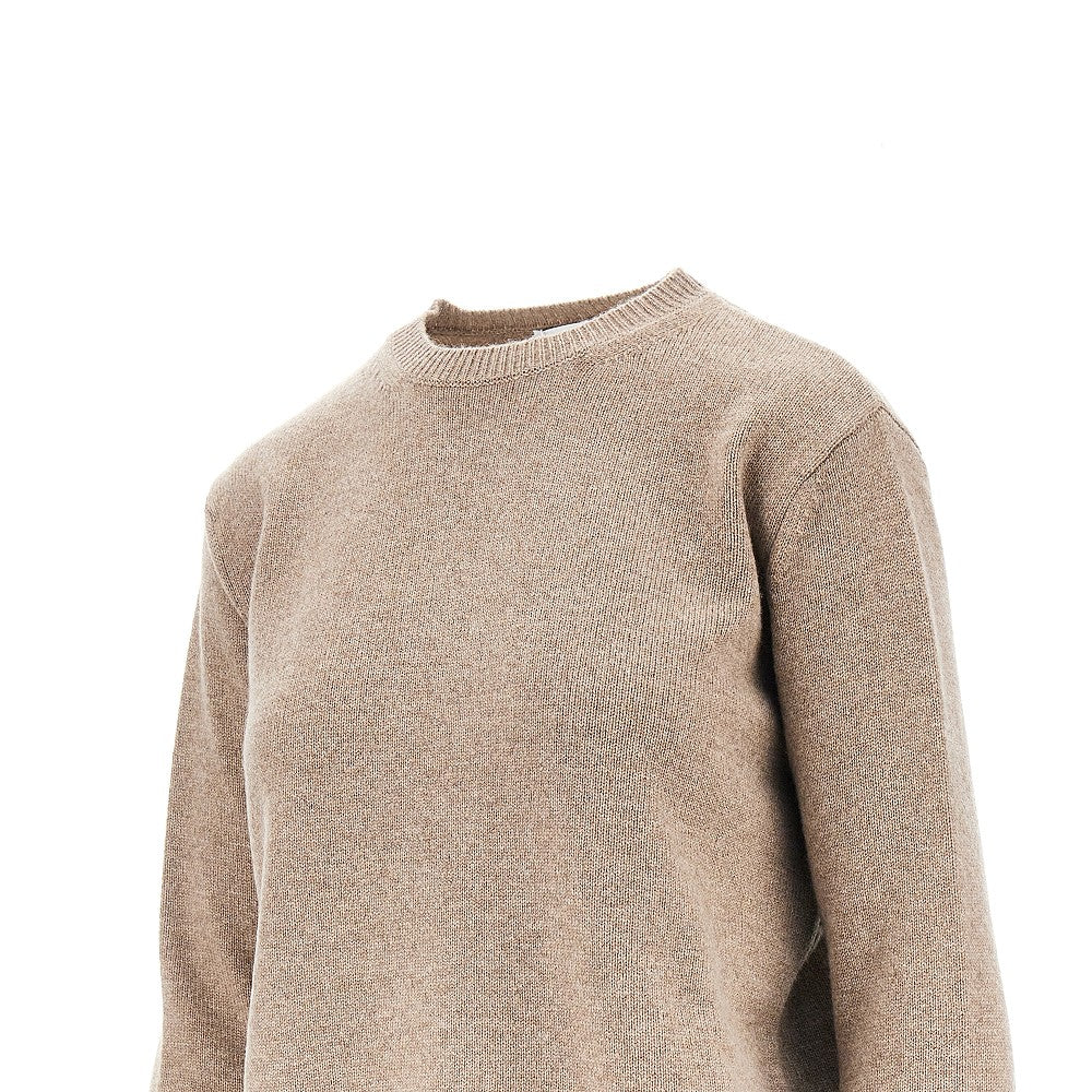 Pullover girocollo in cachemire