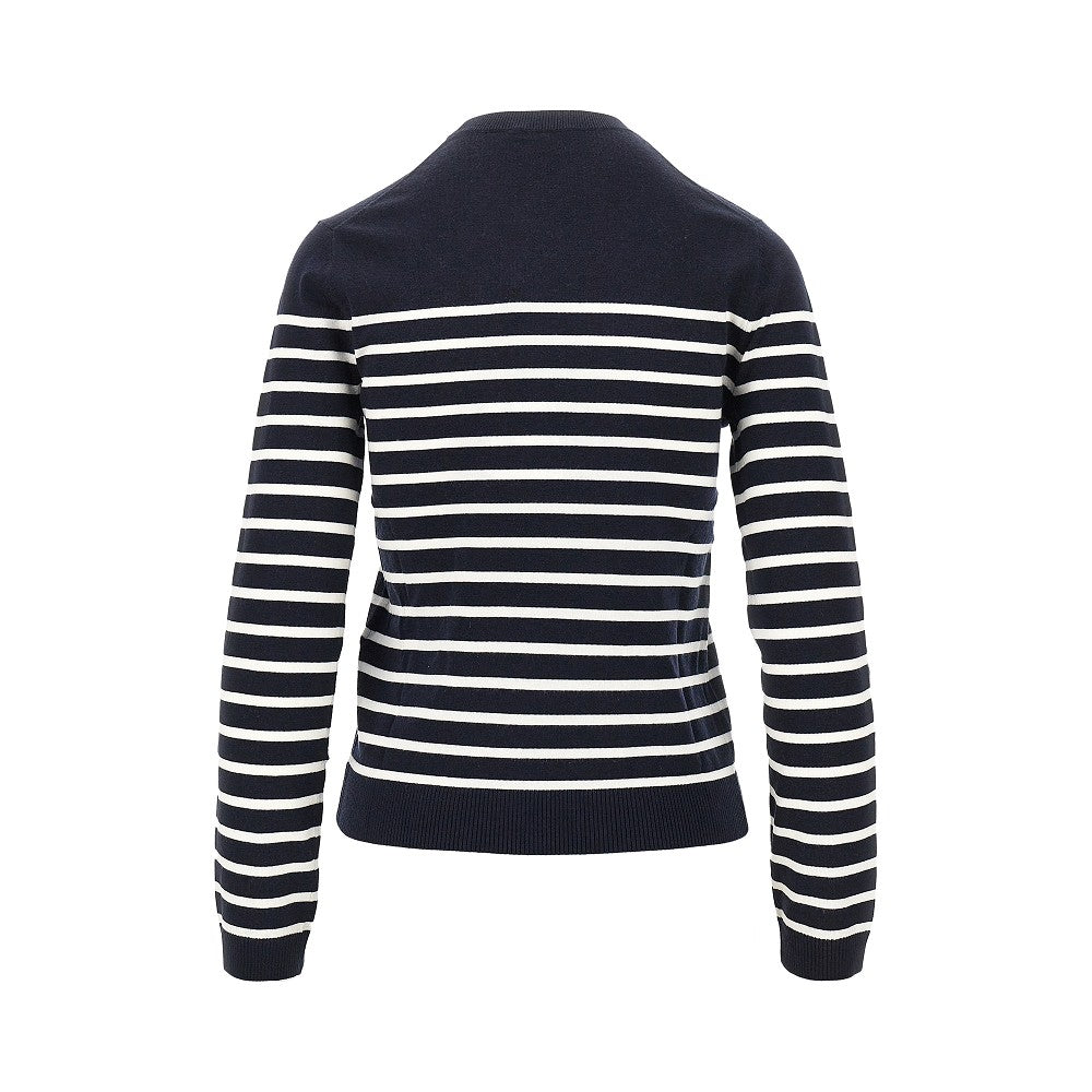 Pullover in maglia con motivo a righe